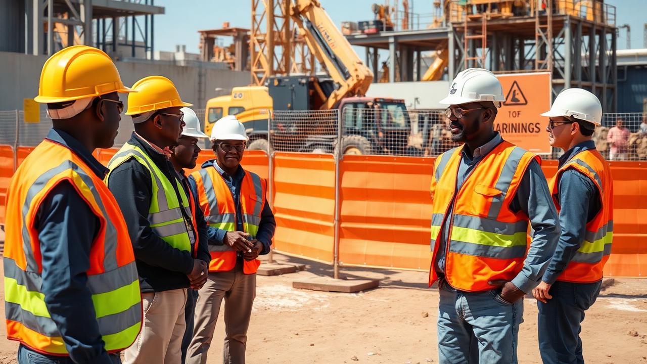 Incident sur le chantier de l'Eiffage