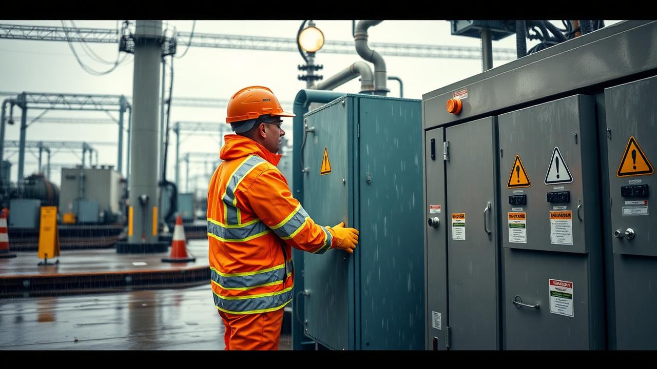 Sécurité électrique en temps de pluie