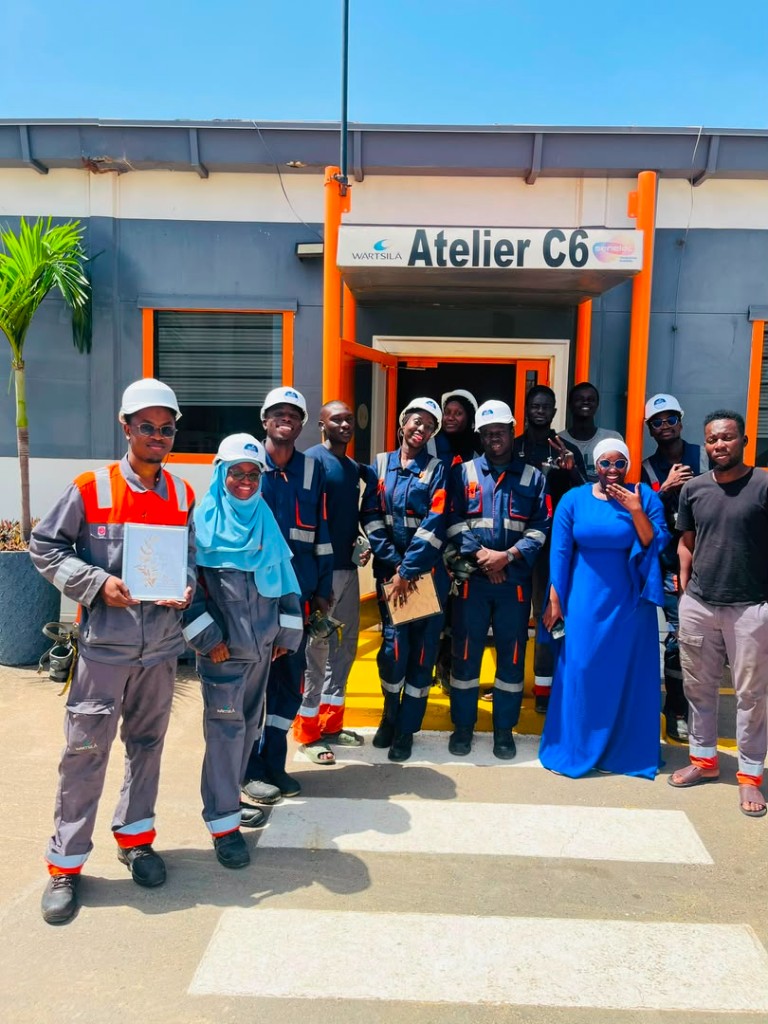 Photo de groupe des stagiaires — Atelier C6 Bel Air